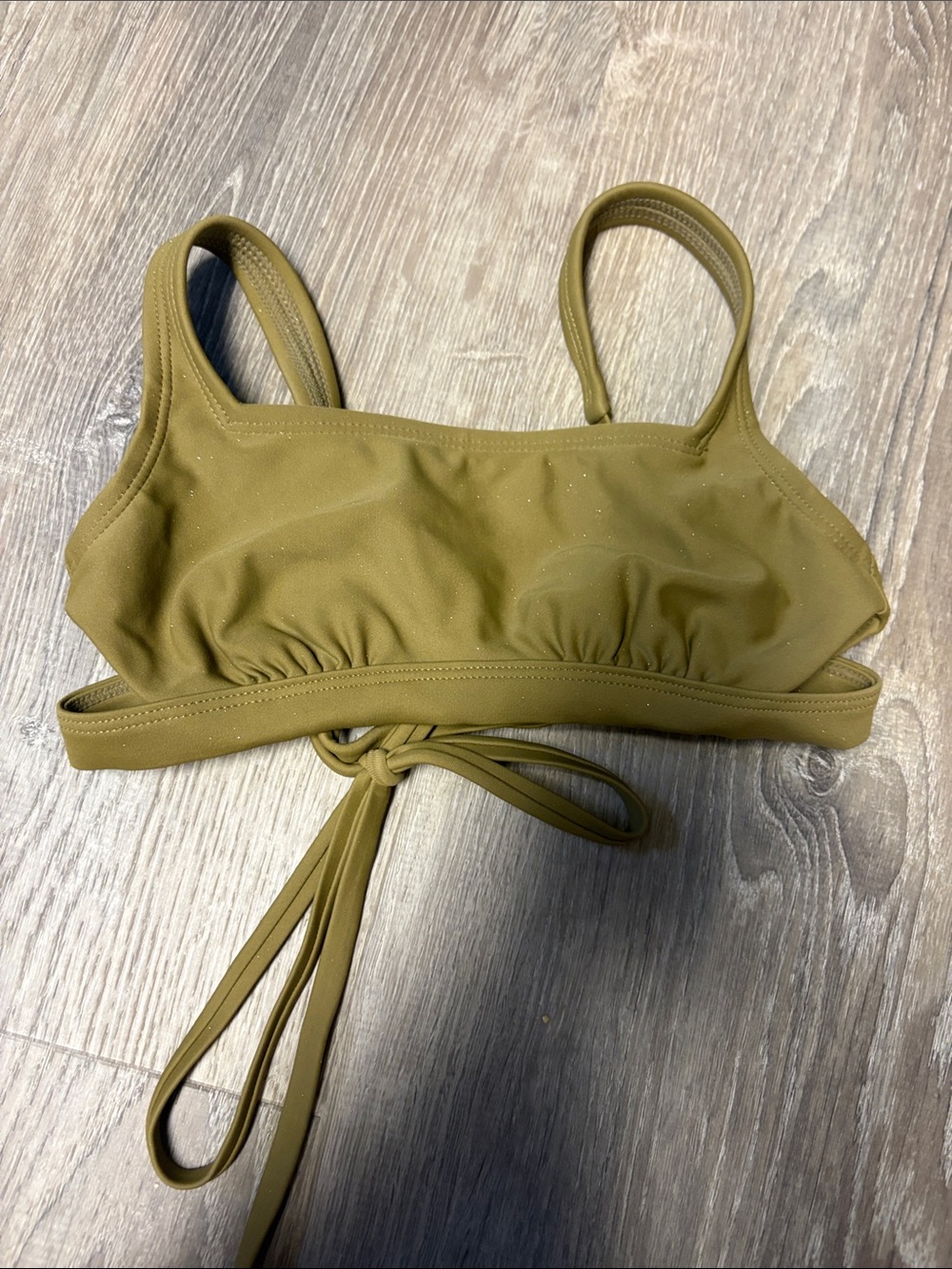 Target Olive Green Bikini Top